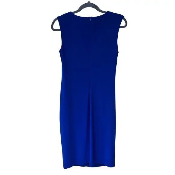 Joseph Ribkoff Royal Blue Sheath Dress Studded Cocktail Wedding 10 - Picture 6 of 8